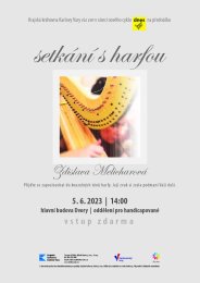 Chvilka s hudbou – Setkání s harfou