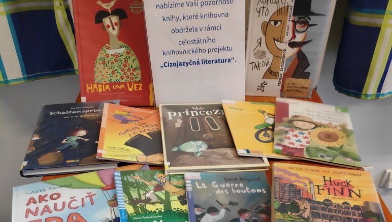 Krajská knihovna rozšiřuje fond cizojazyčné literatury