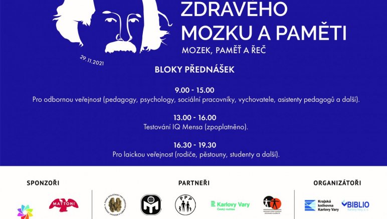 Den zdravého mozku a paměti se uskuteční online