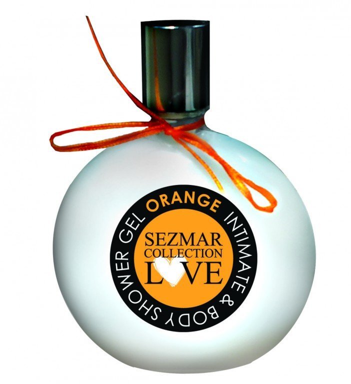 HRISTINA Přírodní intimní sprchový gel pomeranč s afrodiziaky 250 ml