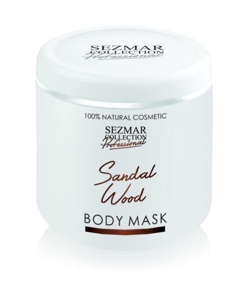 SEZMAR PROFESSIONAL Přírodní maska na tělo a obličej santalové dřevo 500 ml