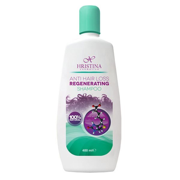 Hristina Natural regenerating shampoo against hair loss 400 ml
