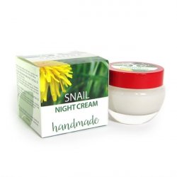 HRISTINA Natürliche handgemachte Nachtcreme mit Schneckenextrakt 50 ml