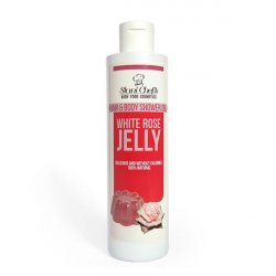 STANI CHEF'S Přírodní sprchový gel na vlasy a tělo želé z bílé růže 250 ml