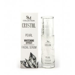 SM COLLECTION Přírodní obličejové gel sérum perla bělící efekt 30 ml