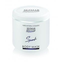 SEZMAR PROFESSIONAL Natürliche Gesichts- und Körpermaske Sport – 500 ml