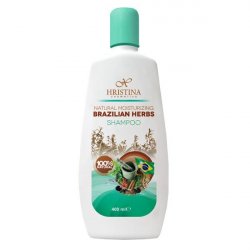 HRISTINA Natürliches Feuchtigkeitsshampoo brasilianische Kräuter 400 ml