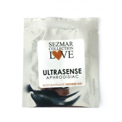SEZMAR LOVE Přírodní intimní sprchový gel s afrodiziaky ultrasense 5 ml