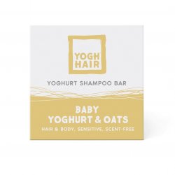 YOGH SOAP Natürliches Festes Shampoo für Kinder mit Joghurt und Hafer – 110 g