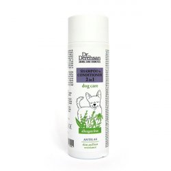 DR. DEREHSAN Přírodní šampon a kondicioner “antilas” na odolnost pokožky a srsti - bez alergenů 200 ml
