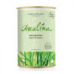 AMALINA Natürliches Waschpulver mit Zitronengrasduft für Buntwäsche - 0,8 kg