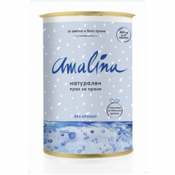 AMALINA Natürliches Waschpulver ohne Duft für Buntwäsche - 0,8 kg