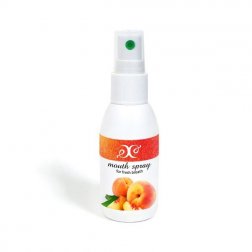 HRISTINA Přírodní osvěžovač dechu broskev 50 ml