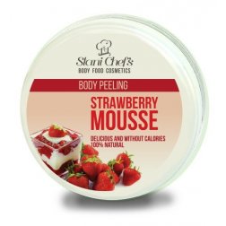 STANI CHEF'S Přírodní tělový peeling jahodová pěna na bázi mořské soli 250 ml