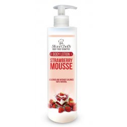 Přírodní tělové mléko jahodová pěna 250 ml