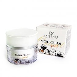 Přírodní noční krém zlato 50 ml
