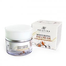 Přírodní hydratační denní krém se zlatými částicemi 50 ml