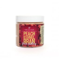 HRISTINA Přírodní peeling z broskvových jader 200 ml