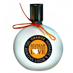 SEZMAR LOVE Přírodní intimní sprchový gel pomeranč s afrodiziaky 250 ml