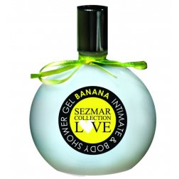 SEZMAR LOVE Přírodní intimní sprchový gel banán s afrodiziaky 250 ml