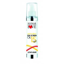15 SPF Přírodní olej na opalování s afrodiziaky 100 ml