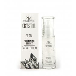 SM COLLECTION Přírodní obličejové gel sérum perla bělící efekt 30 ml