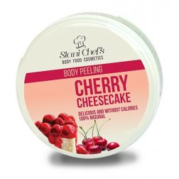 STANI CHEF'S Přírodní tělový peeling třešňový dortík na bázi mořské soli 250 ml