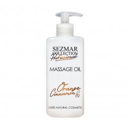 SEZMAR PROFESSIONAL Přírodní masážní olej pomeranč & skořice 500 ml