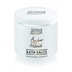 SEZMAR PROFESSIONAL Přírodní koupelová sůl jantar & zlato 500 g