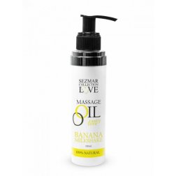 SEZMAR LOVE Přírodní masážní olej banán 100 ml