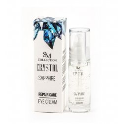 SM COLLECTION Přírodní obnovující gel na oči safír 30 ml