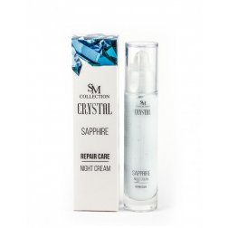 SM COLLECTION Přírodní obnovující noční krém safír 50 ml