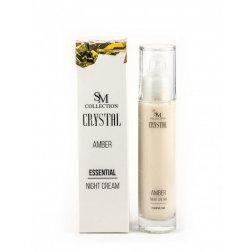 SM COLLECTION Přírodní noční esenciální krém jantar 50 ml