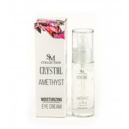 SM COLLECTION Přírodní hydratační gel na oči ametyst 30 ml