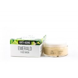 SM COLLECTION Přírodní anti-aging obličejová maska smaragd 100 ml