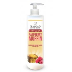 Přírodní tělové mléko malinový keks 250 ml