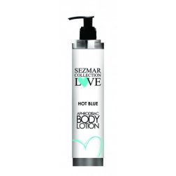 Přírodní tělové mléko s afrodiziaky hot blue pro muže 200 ml