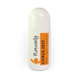 NATURALLY Přírodní deodorant rollon krém citrus zest 50 ml