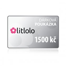Elektronická dárková poukázka 1500 kč