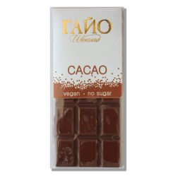 GAILLOT CHOCOLATE Veganská mléčná čokoláda s kakaem bez cukru 40g