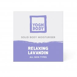 Přírodní tuhý hydratační tělový olej s levandulí - relax 100 g