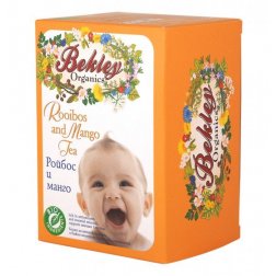 BEKLEY ORGANICS Čaj rooibos a mango- 36 g