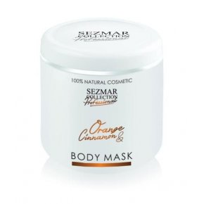 HRISTINA Přírodní maska na tělo a obličej pomeranč & skořice 500 ml
