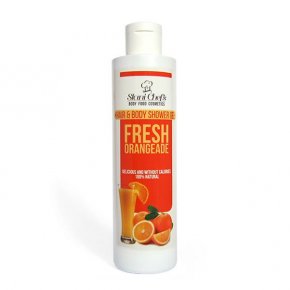 HRISTINA Přírodní sprchový gel na vlasy a tělo čerstvá oranžáda 250 ml