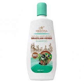 HRISTINA Přírodní hydratační šampon brazilské bylinky 400 ml