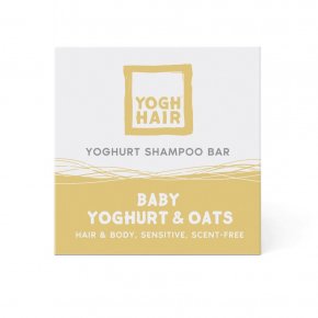YOGH SOAP Přírodní tuhý šampon pro děti s jogurtem a ovsem - 110 g