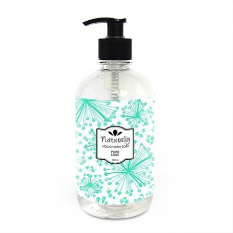 NATURALLY Přírodní tekuté mýdlo na ruce čistá láska 500 ml 