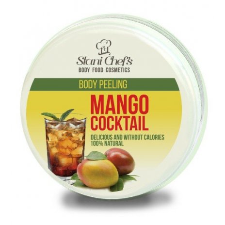 STANI CHEF'S Přírodní tělový peeling mango koktejl na bázi mořské soli 250 ml 