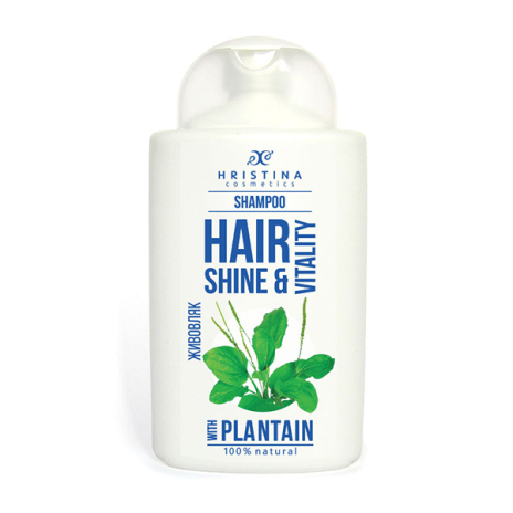 Přírodní šampon jitrocel pro zdravé a silné vlasy 200 ml 