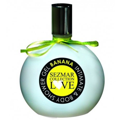 SEZMAR LOVE Přírodní intimní sprchový gel banán s afrodiziaky 250 ml 